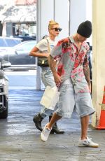 HAILEY and Justin BIEBER Out and About in Los Angeles 08/29/2019