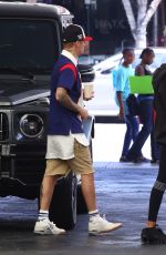 HAILEY and Justin BIEBER Out in Beverly Hills 08/19/2019