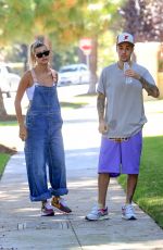 HAILEY and Justin BIEBER Out in Beverly Hils 08/04/2019