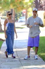 HAILEY and Justin BIEBER Out in Beverly Hils 08/04/2019