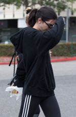 HAILEY BIEBER and KENDALLE JENNER Heading to Pilates Class in West Hollywood 08/19/2019