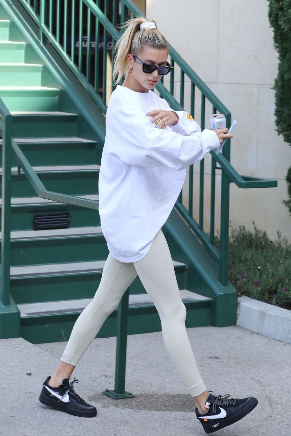 HAILEY BIEBER Heading to Pilates Class in West Hollywood 08/06/2019 ...