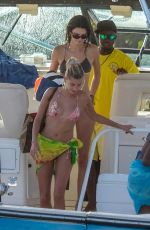 HAILEY BIEBER, KENDALL JENNER and JUSTINE SKYE in Bikinis in Jamaica 08/26/2019