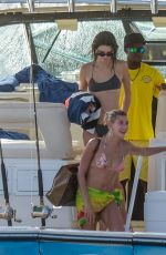 HAILEY BIEBER, KENDALL JENNER and JUSTINE SKYE in Bikinis in Jamaica 08/26/2019