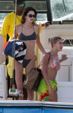 HAILEY BIEBER, KENDALL JENNER and JUSTINE SKYE in Bikinis in Jamaica 08/26/2019