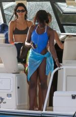 HAILEY BIEBER, KENDALL JENNER and JUSTINE SKYE in Bikinis in Jamaica 08/26/2019