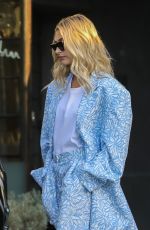 HAILEY BIEBER Leaves Nine Zero One Salon in West Hollywood 08/06/2019