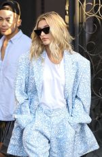 HAILEY BIEBER Leaves Nine Zero One Salon in West Hollywood 08/06/2019