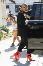 HAILEY BIEBER Out for Lunch at Zinque in West Hollywood 08/21/2019