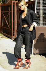 HAILEY BIEBER Out for Lunch at Zinque in West Hollywood 08/21/2019