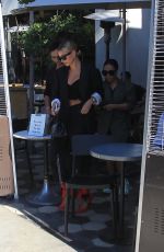 HAILEY BIEBER Out for Lunch in West Hollywood 08/21/2019