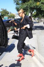 HAILEY BIEBER Out for Lunch in West Hollywood 08/21/2019