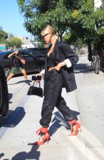 HAILEY BIEBER Out for Lunch in West Hollywood 08/21/2019