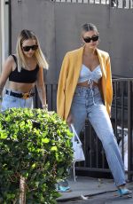 HAILEY BIEBER Out in West Hollywood 08/23/2019