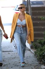 HAILEY BIEBER Out in West Hollywood 08/23/2019