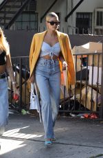 HAILEY BIEBER Out in West Hollywood 08/23/2019