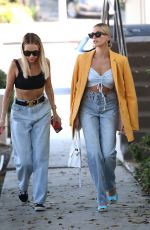 HAILEY BIEBER Out in West Hollywood 08/23/2019