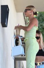 HAILEY BIEBER Out with Her Stylist in West Hollywood 08/23/2019