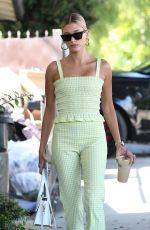 HAILEY BIEBER Out with Her Stylist in West Hollywood 08/23/2019