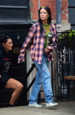 HALSEY Out and About in New York 08/28/2019