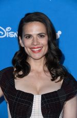 HAYLEY ATWELL at D23 Disney+ Event in Anaheim 08/23/2019