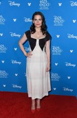 HAYLEY ATWELL at D23 Disney+ Event in Anaheim 08/23/2019