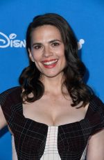 HAYLEY ATWELL at D23 Disney+ Event in Anaheim 08/23/2019