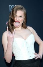 HAYLEY GRIFFITH at Satanic Panic Premiere in Hollywood 08/23/2019