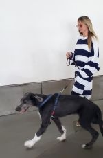 HEIDI KLUM at LAX Airport in Los Angeles 08/19/2019