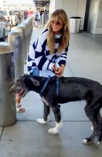 HEIDI KLUM at LAX Airport in Los Angeles 08/19/2019