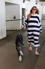 HEIDI KLUM at LAX Airport in Los Angeles 08/19/2019