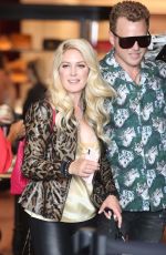 HEIDI MONTAG Shopping at Gucci in Beverly Hills 08/09/2019