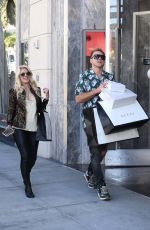 HEIDI MONTAG Shopping at Gucci in Beverly Hills 08/09/2019