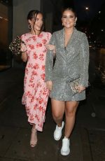 HELEN FLANAGAN and JACQUELINE JOSSA at Park Chinois in London 08/16/2019