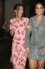 HELEN FLANAGAN and JACQUELINE JOSSA at Park Chinois in London 08/16/2019