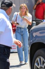 HILARY DUFF at a Valet in Los Angeles 08/29/2019
