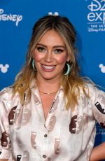 HILARY DUFF at D23 Disney+ Event in Anaheim 08/23/2019