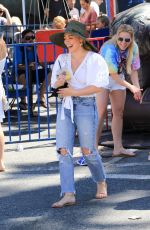 HILARY DUFF at Farmer