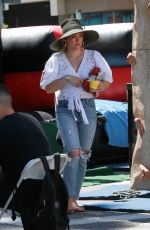 HILARY DUFF at Farmer
