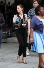 HOLLIDAY GRAINGER Leaves The One Show in London 08/28/2019