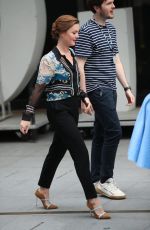 HOLLIDAY GRAINGER Leaves The One Show in London 08/28/2019