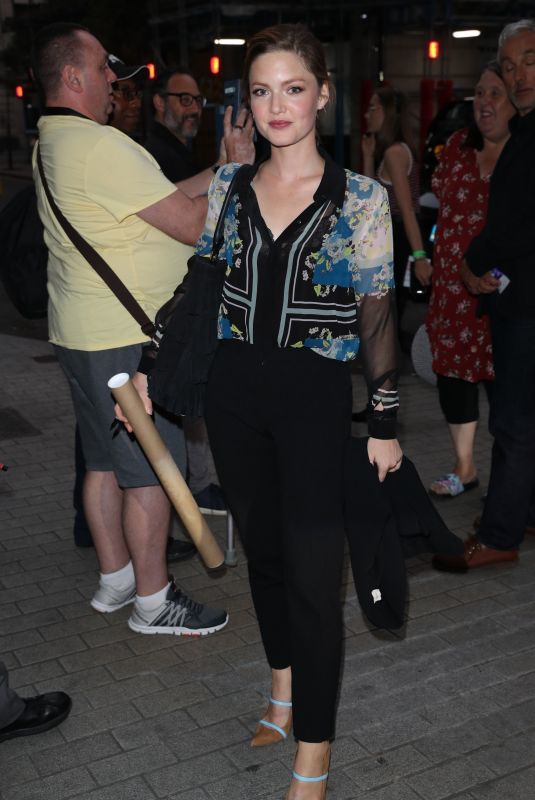 HOLLIDAY GRAINGER Leaves The One Show in London 08/28/2019