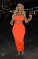 HOLLY HAGAN Night Out in London 08/07/2019