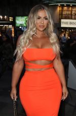 HOLLY HAGAN Night Out in London 08/07/2019