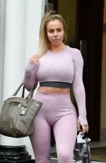 HOLLY HAGAN Out and About in Liverpool 08/28/2019