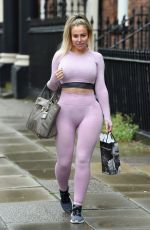 HOLLY HAGAN Out and About in Liverpool 08/28/2019