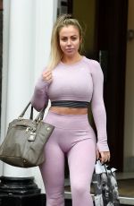 HOLLY HAGAN Out and About in Liverpool 08/28/2019