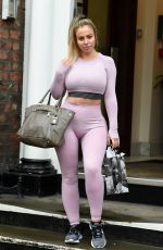 HOLLY HAGAN Out and About in Liverpool 08/28/2019