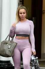 HOLLY HAGAN Out and About in Liverpool 08/28/2019