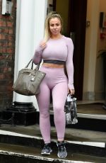 HOLLY HAGAN Out and About in Liverpool 08/28/2019